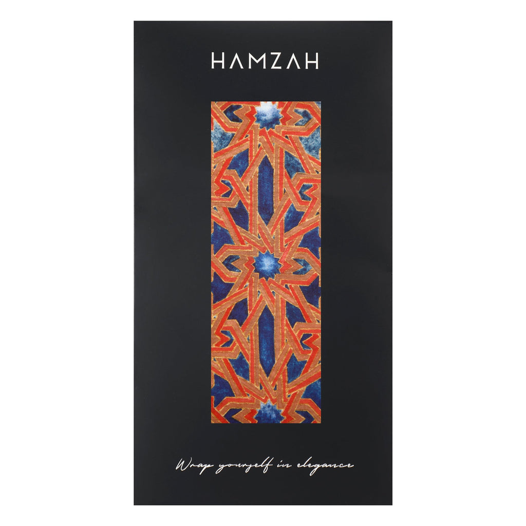 Moorish Tiles Inspired Modal Scarf - Alcázar Genil