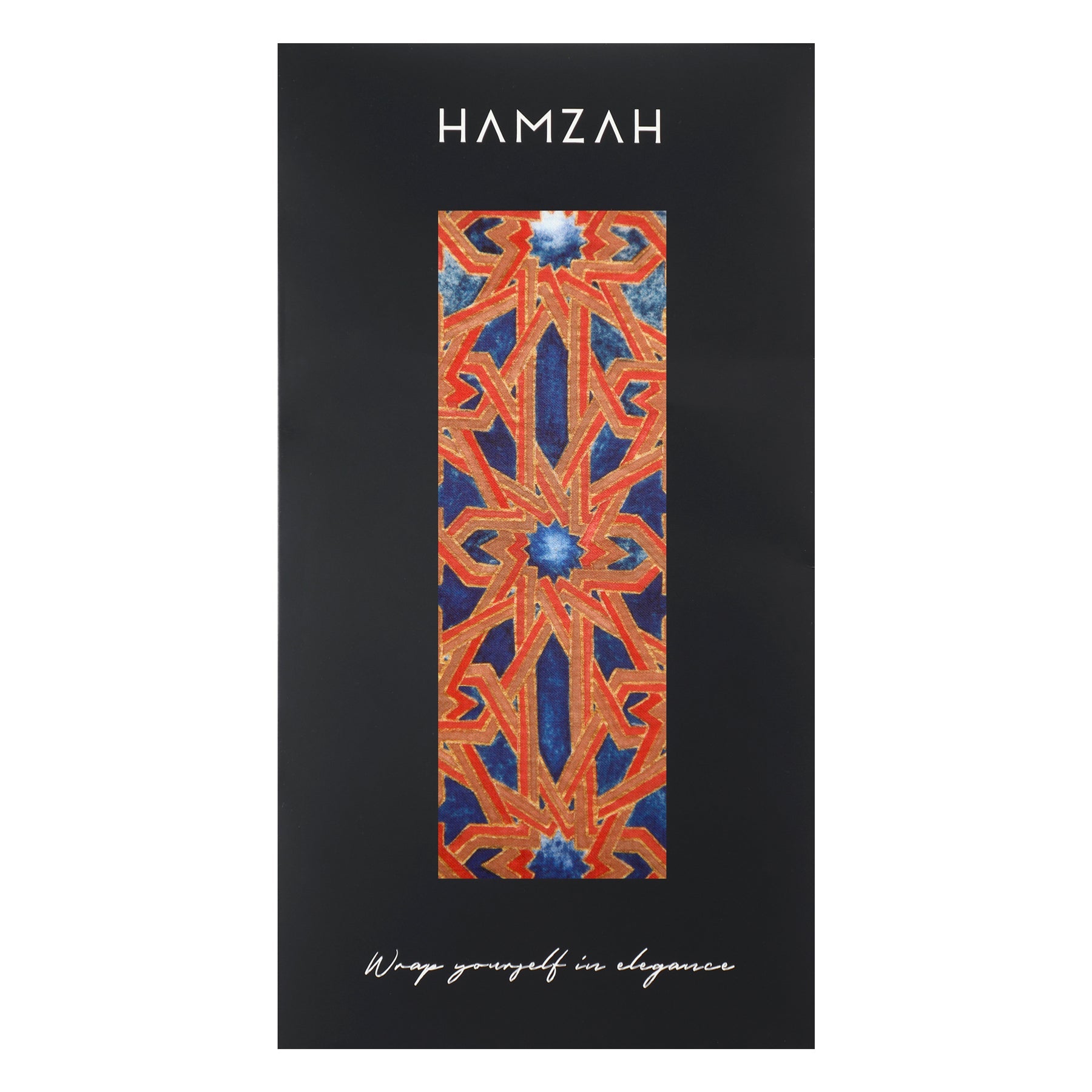 Moorish Tiles Inspired Modal Scarf - Alcázar Genil