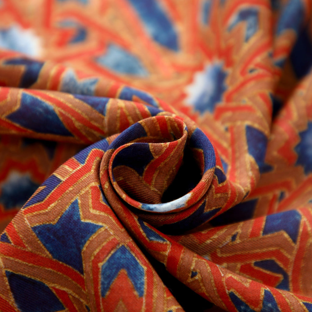 Moorish Tiles Inspired Modal Scarf - Alcázar Genil