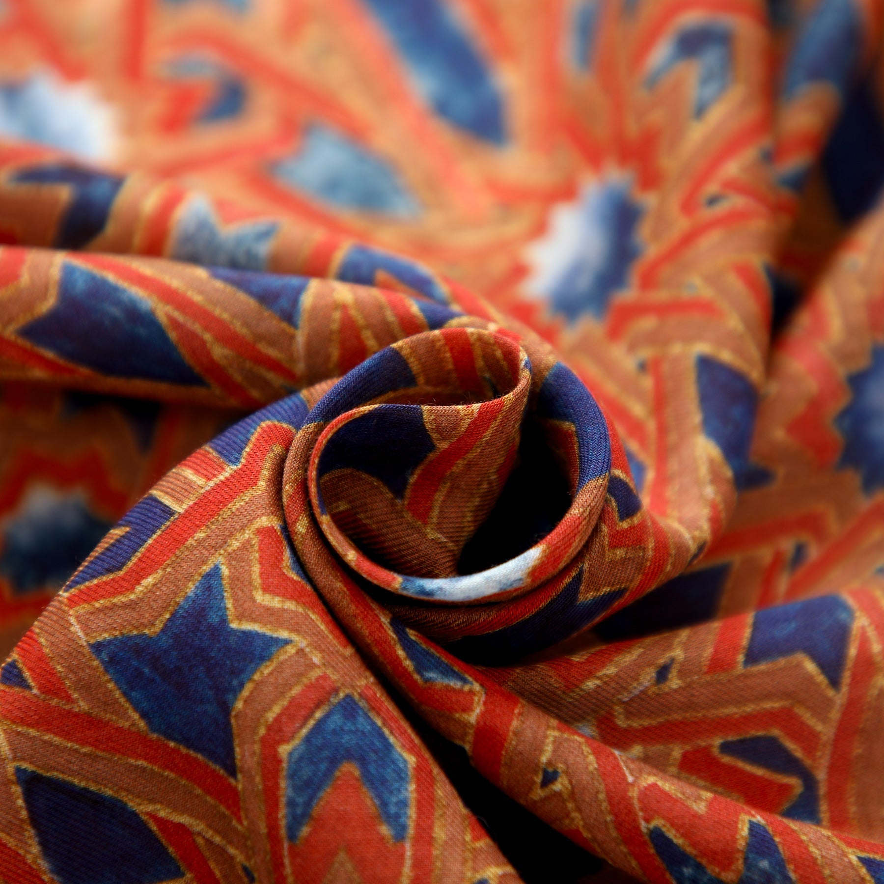 Moorish Tiles Inspired Modal Scarf - Alcázar Genil