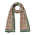 Alhambra Tiles Inspired Scarf Nazarí