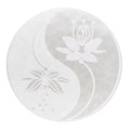 Altar de Selenita Ying & Yang