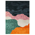 Amber Vortex Haven Hand Tufted Wool Rug