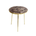 Amethyst Round Coffee Side Table