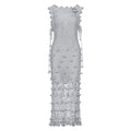 Sofia Silver Handmade Crochet Dress