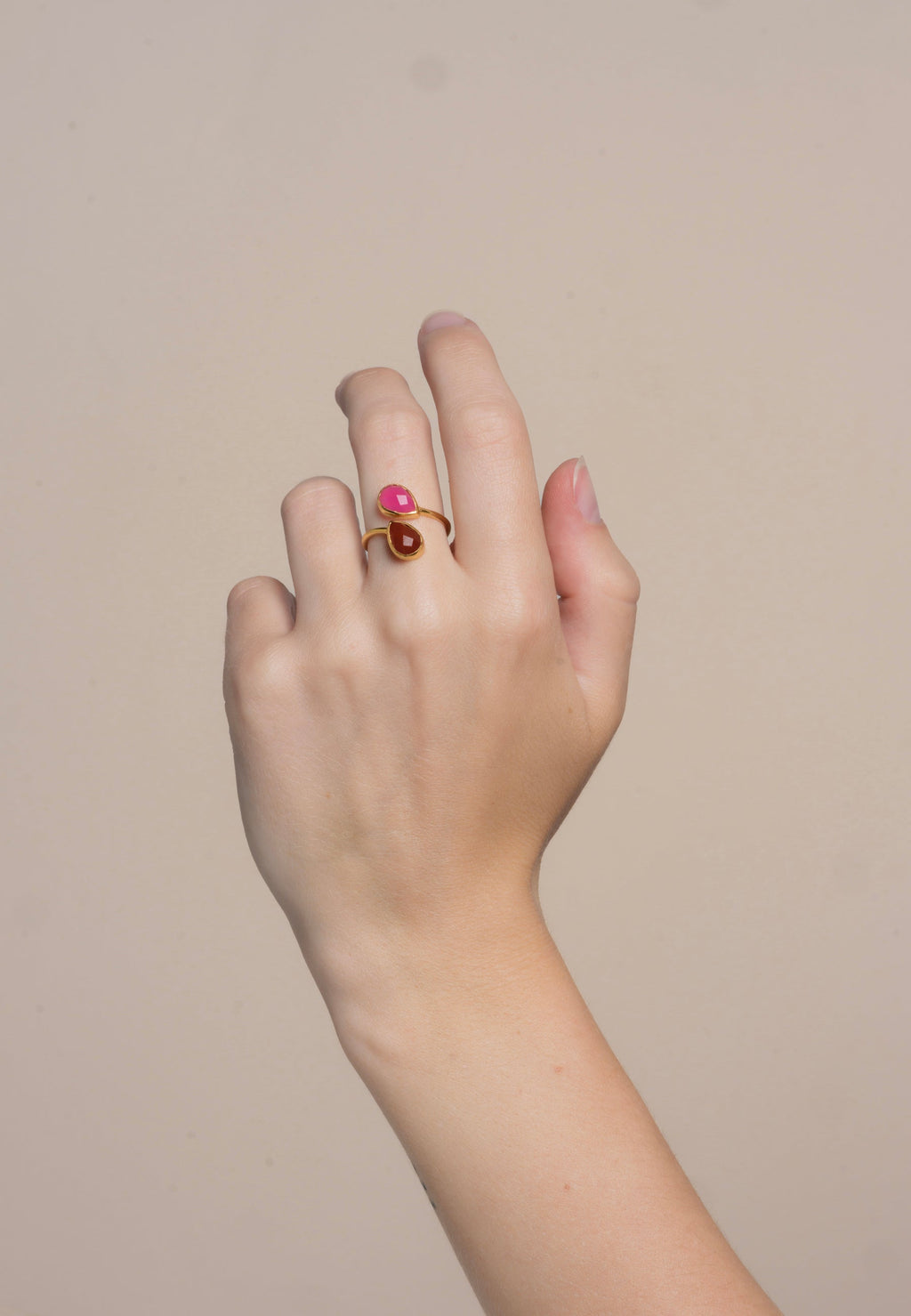 Anillo Aura Rosa, Naranja