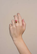 Anillo Aura Rosa, Naranja