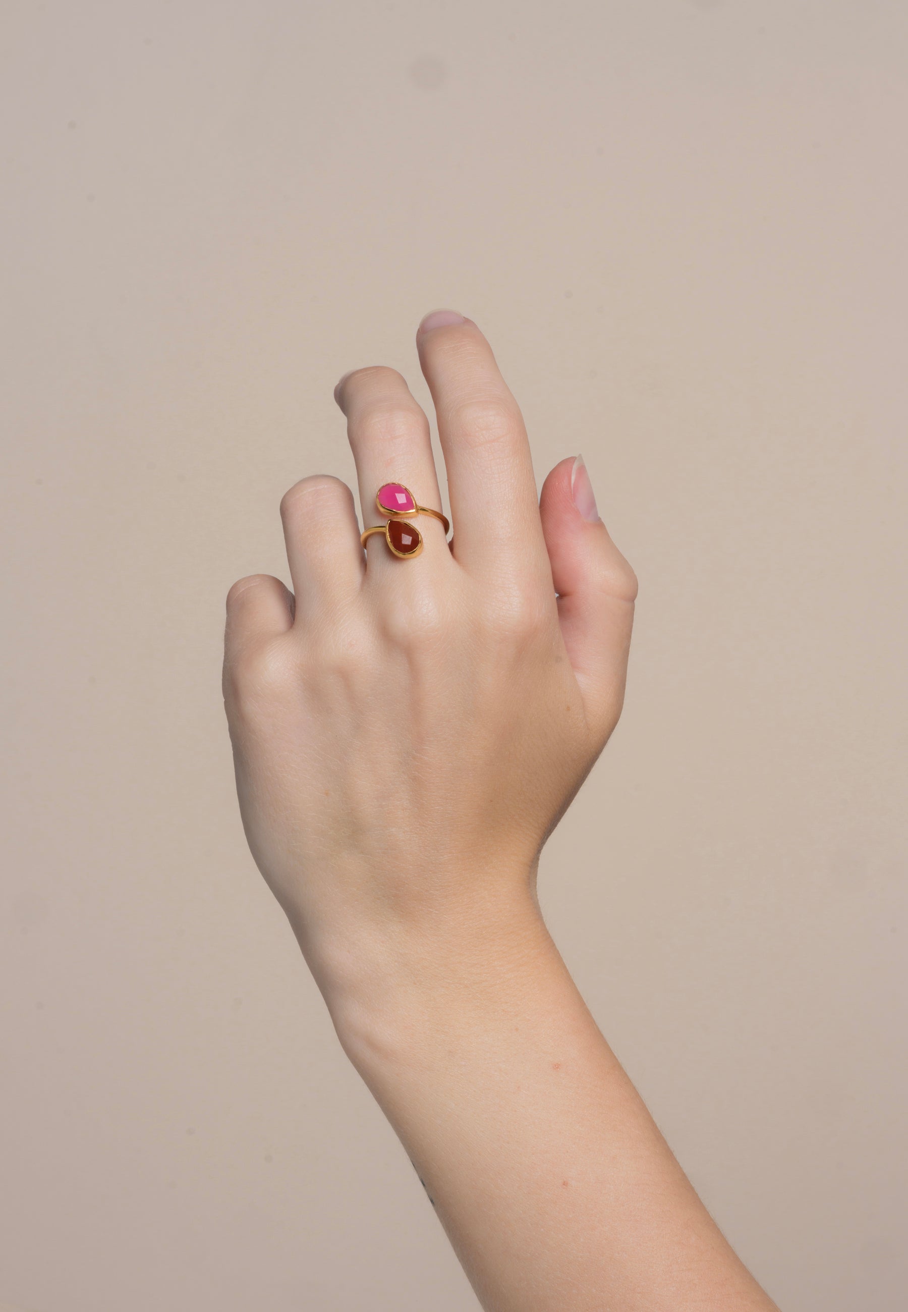 Anillo Aura Rosa, Naranja