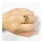 Anillo 'Alexandra' de Espinela - Plata de Ley 925