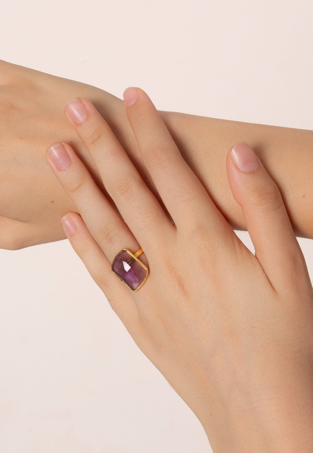 Anillo Stardust Morado