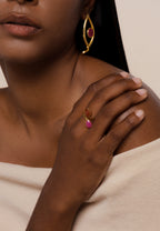 Anillo Aura Rosa, Naranja
