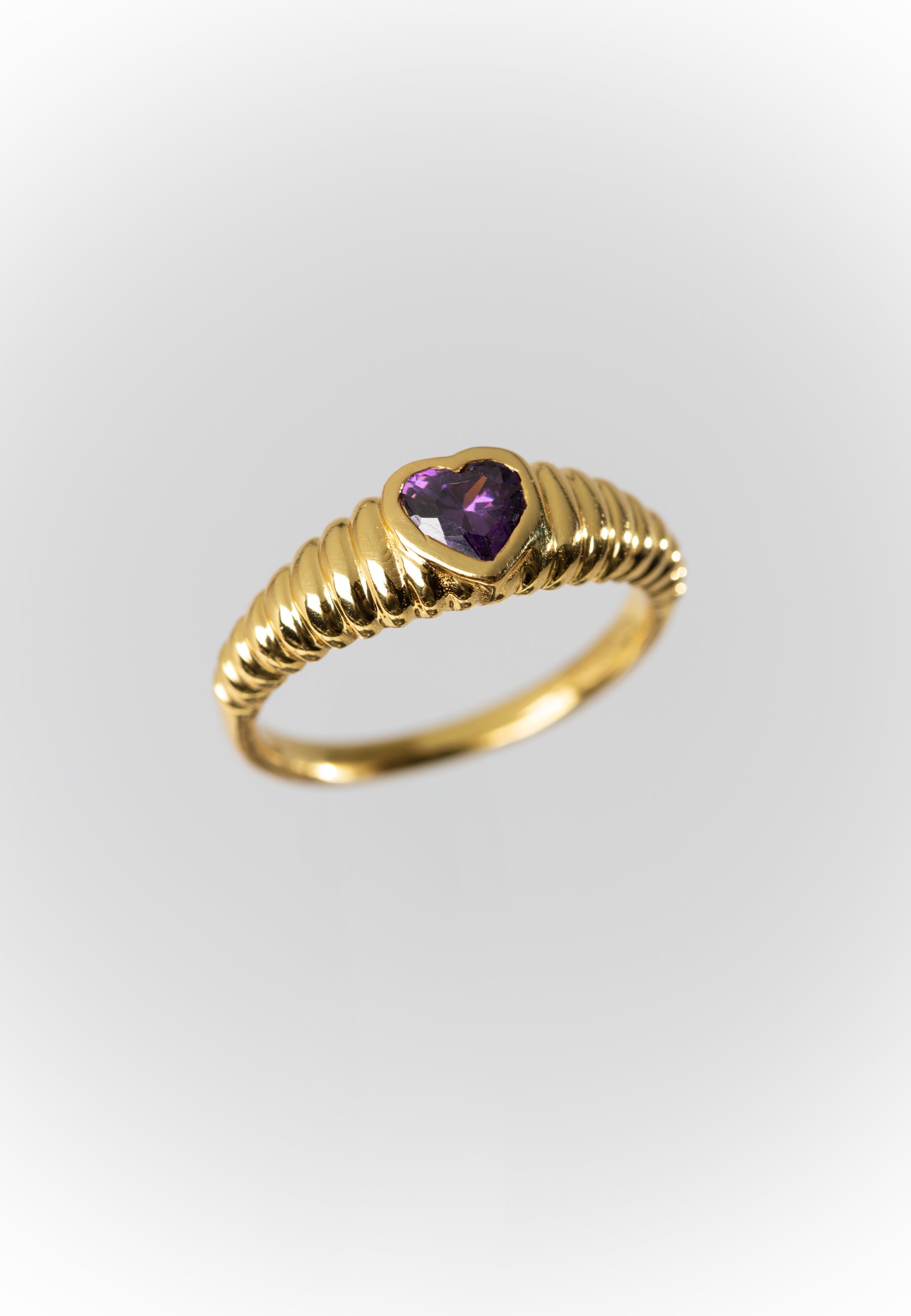 Anillo Softhearted Morado
