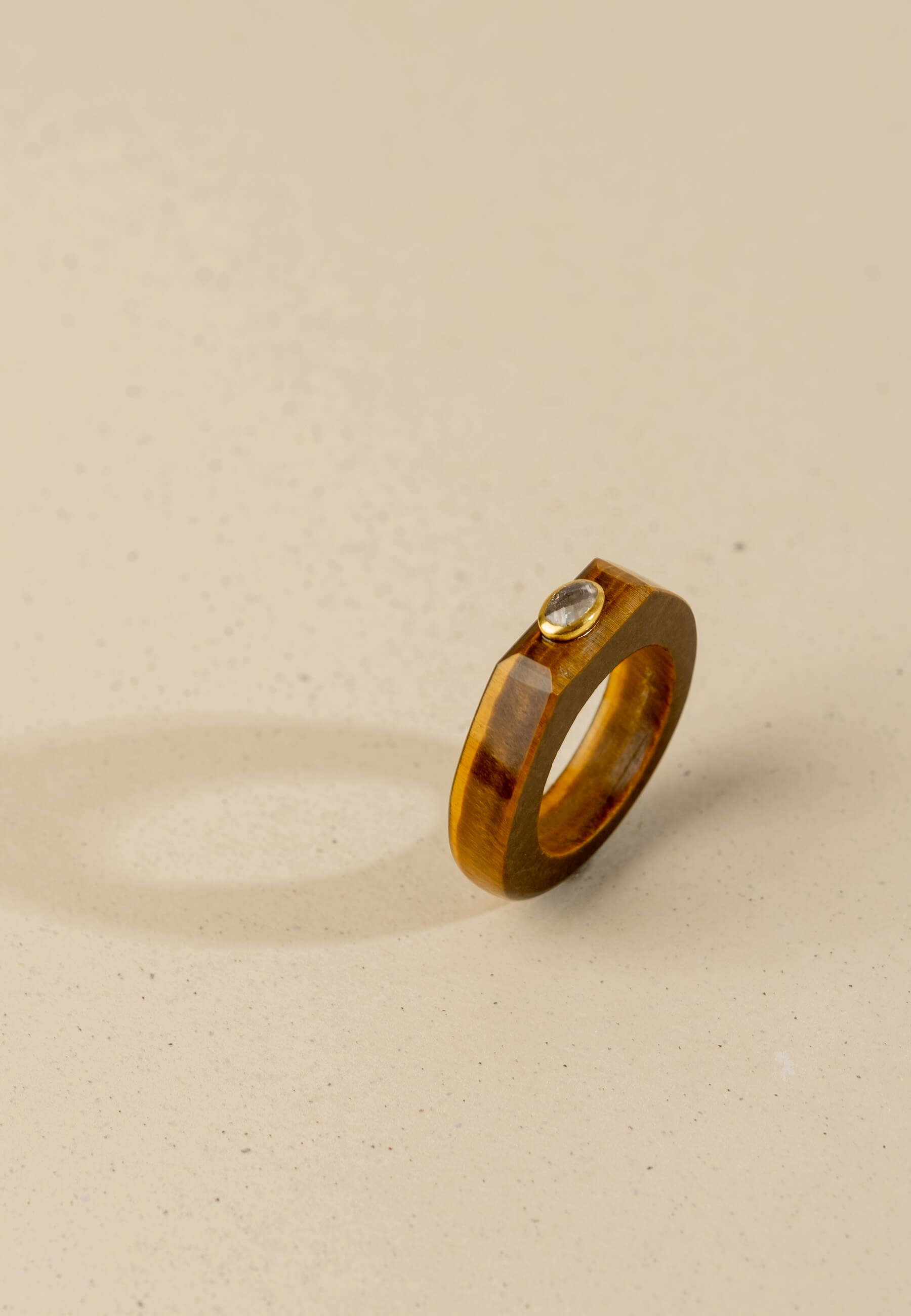 Anillo Ojo de Tigre Mora