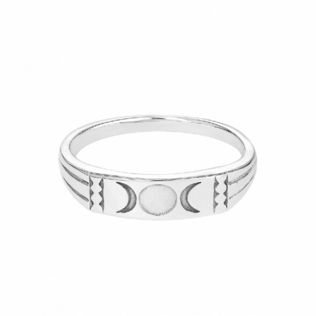 Anillo de Triple Diosa en Plata de Ley 925