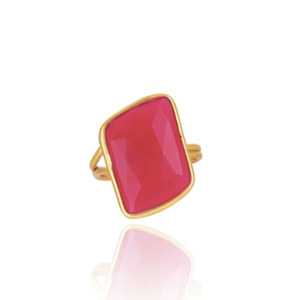 Anillo Stardust Fucsia
