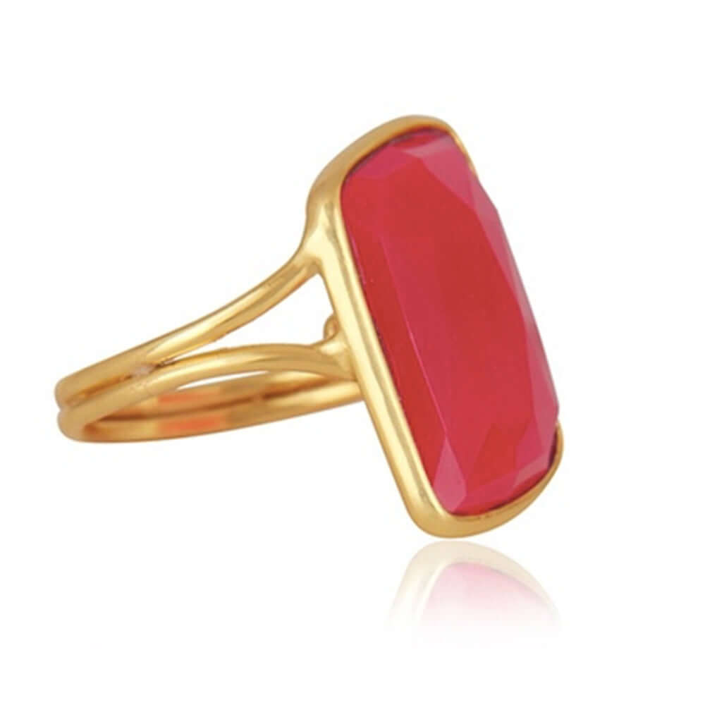 Anillo Stardust Fucsia