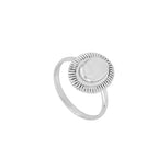 Anillo 'Ovale' de Piedra de Luna - Plata de Ley
