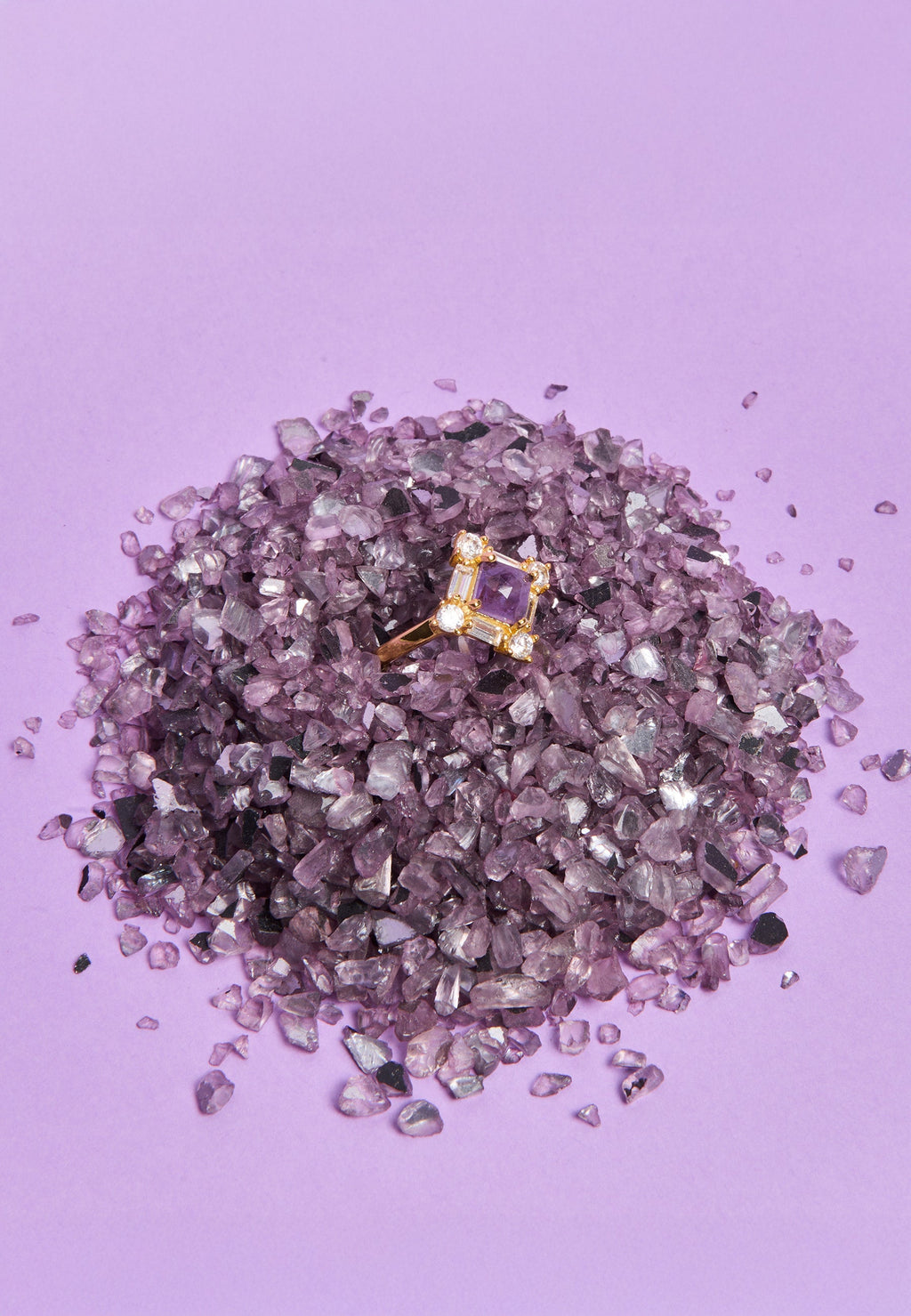 Anillo Polaris Morado