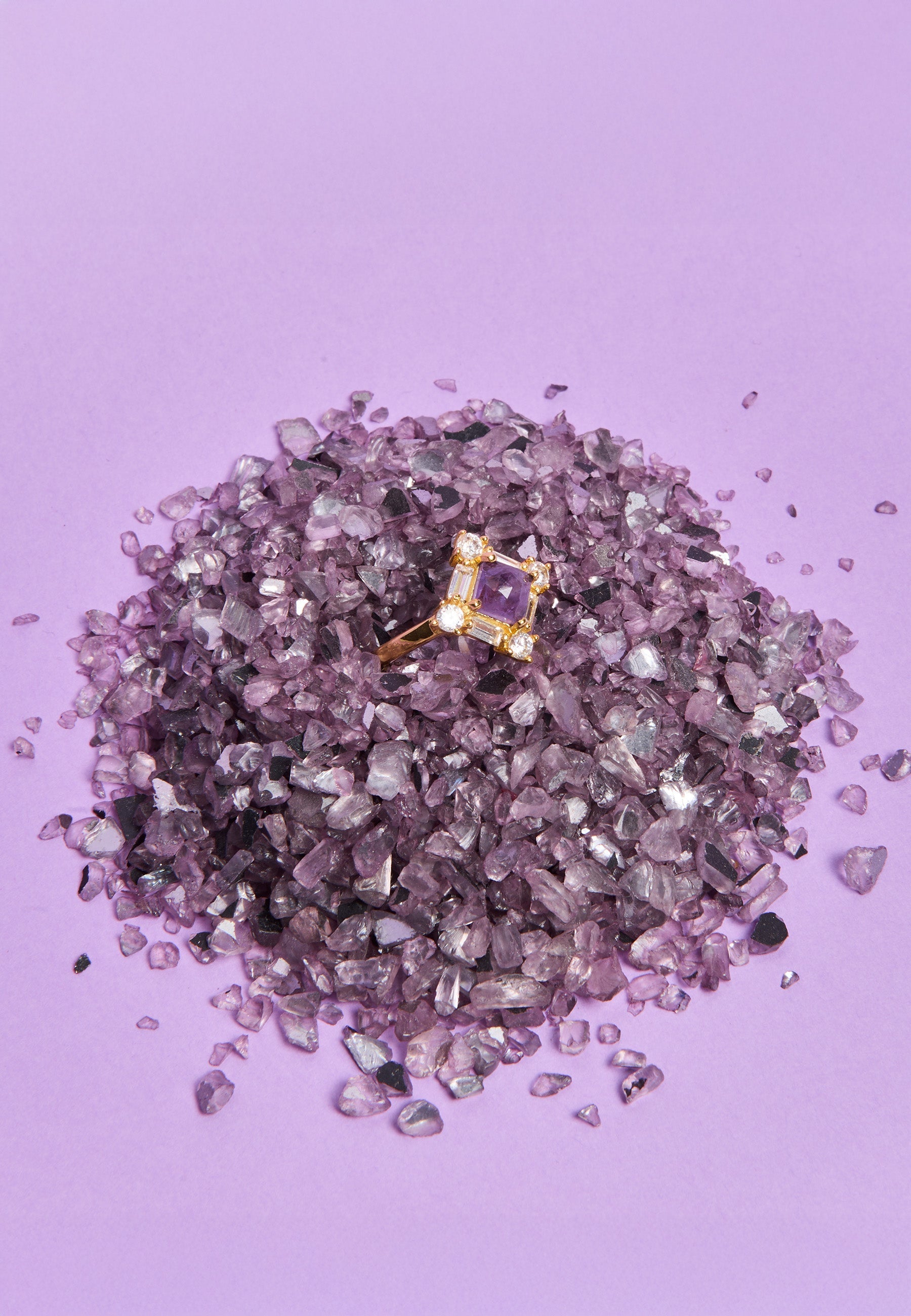 Anillo Polaris Morado