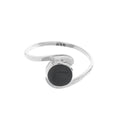 Anillo 'Ranya' de Ónix - Plata de Ley