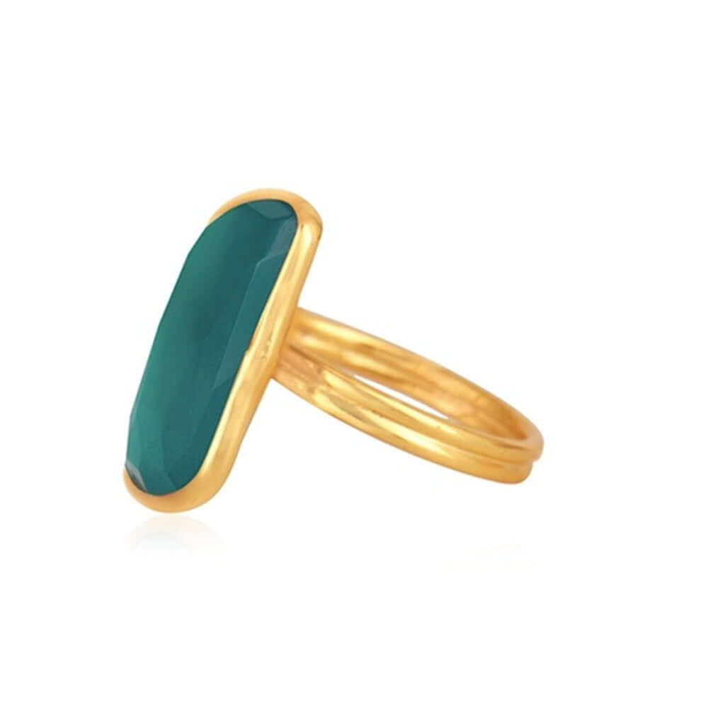 Anillo Stardust Verde