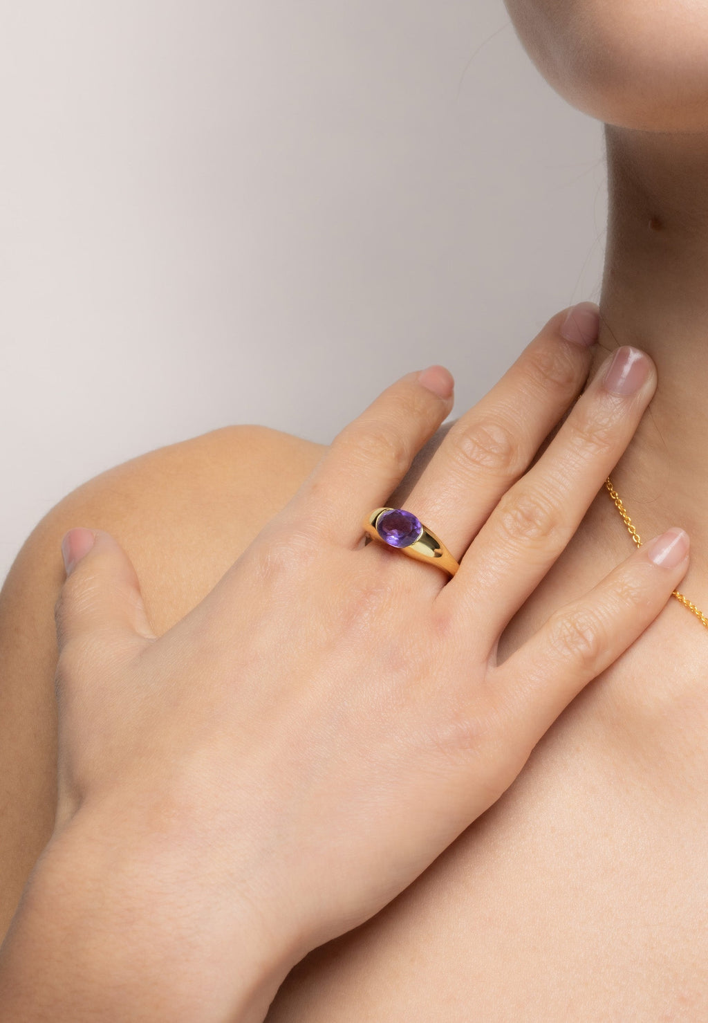 Anillo The Empress Morado