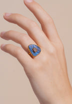 Anillo Zenith Labradorita