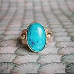 Anillo Celeste Ajustable