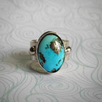 Anillo Celeste Ajustable