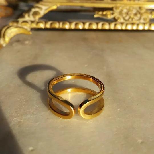 Anillo Doble Hilo