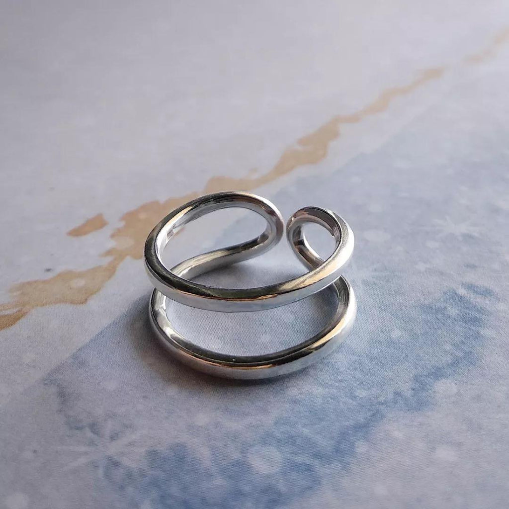 Anillo Doble Hilo