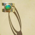 Anillo Ancho Egipcio con Ópalo