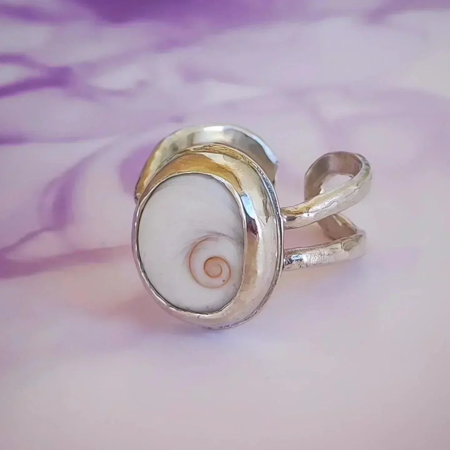 Anillo Habita de la Suerte (Orejita de Mar)