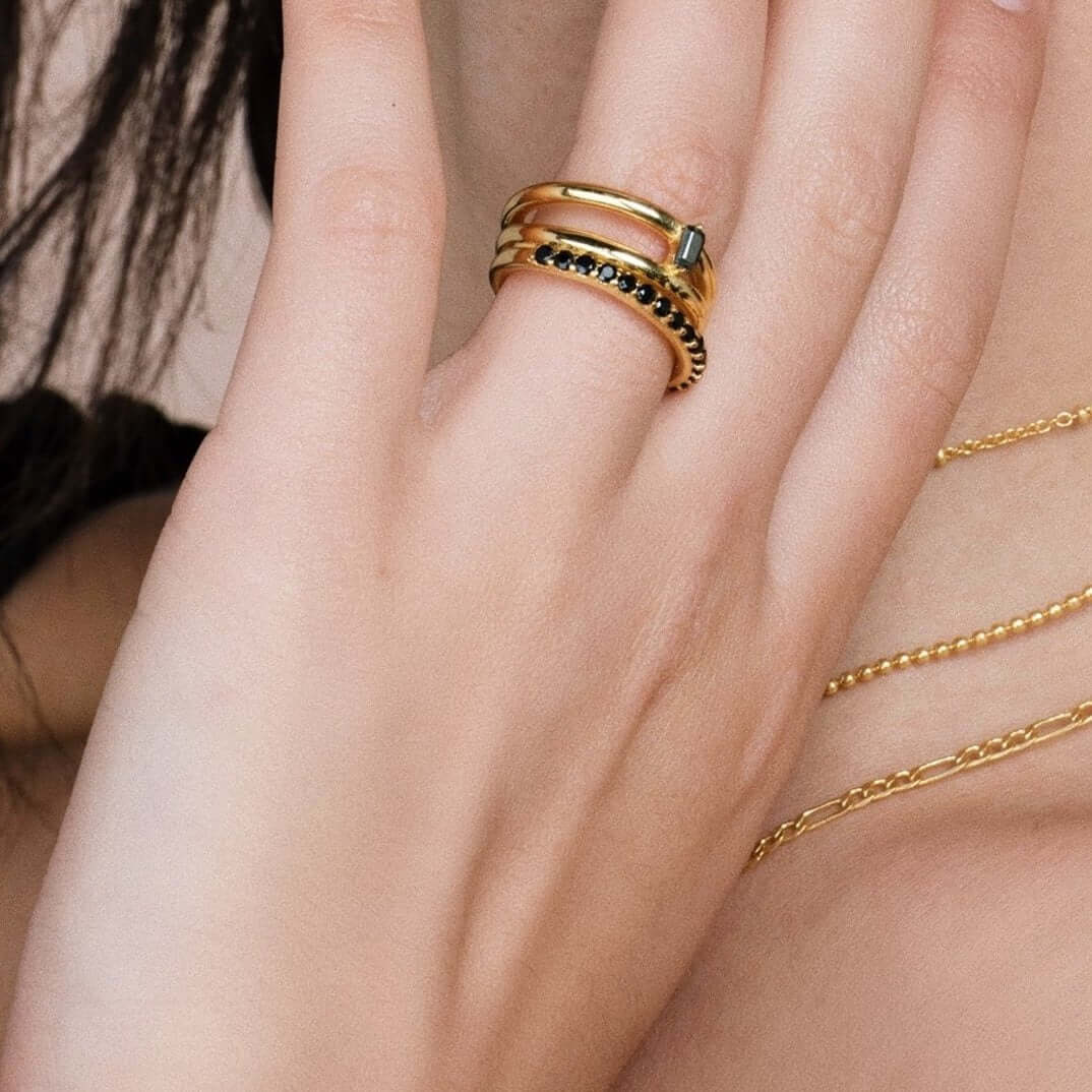 Anillo Idol Negro