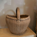Antique Hand-Woven Chinese Basket