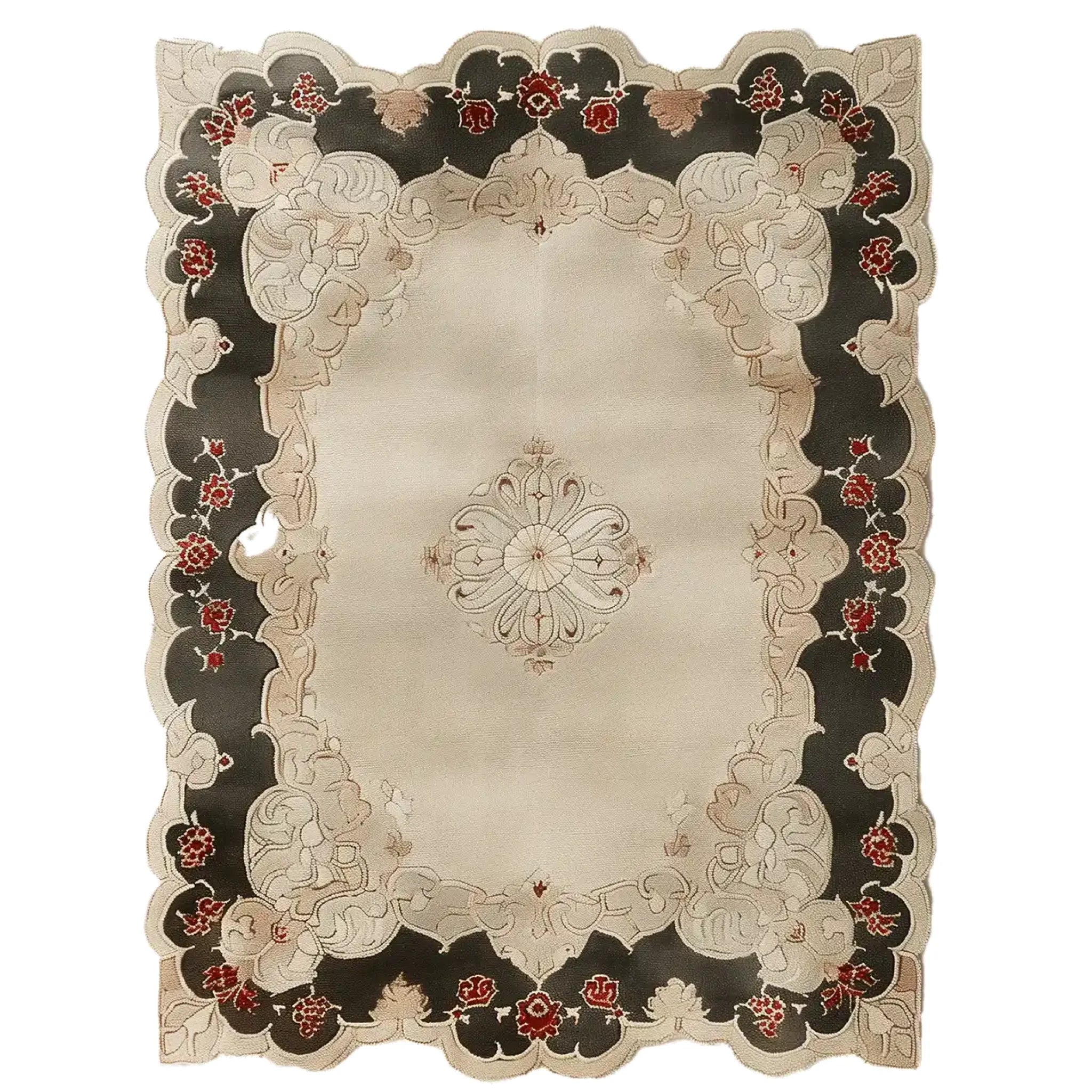 Antique Splendor Hand Tufted Wool Rug