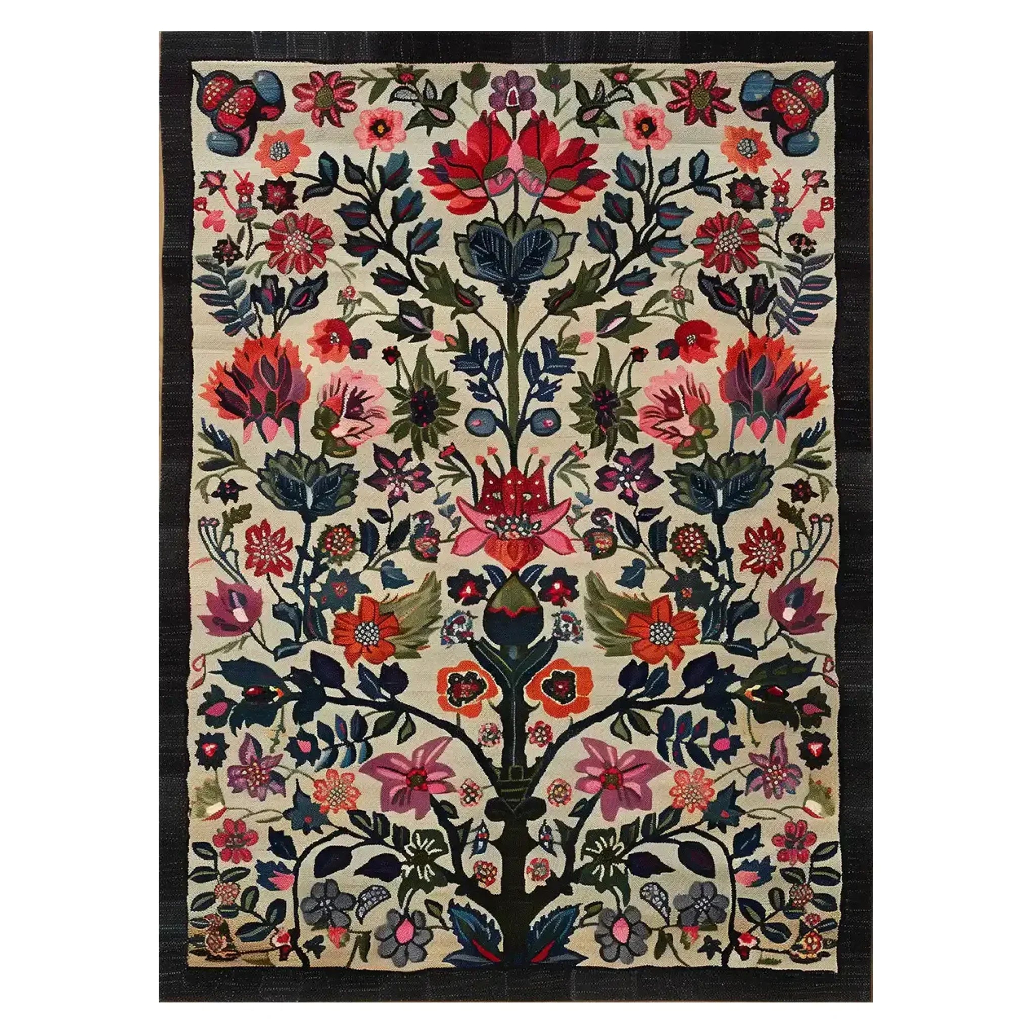 Antiquety Garden Hand Tufted Wool Rug