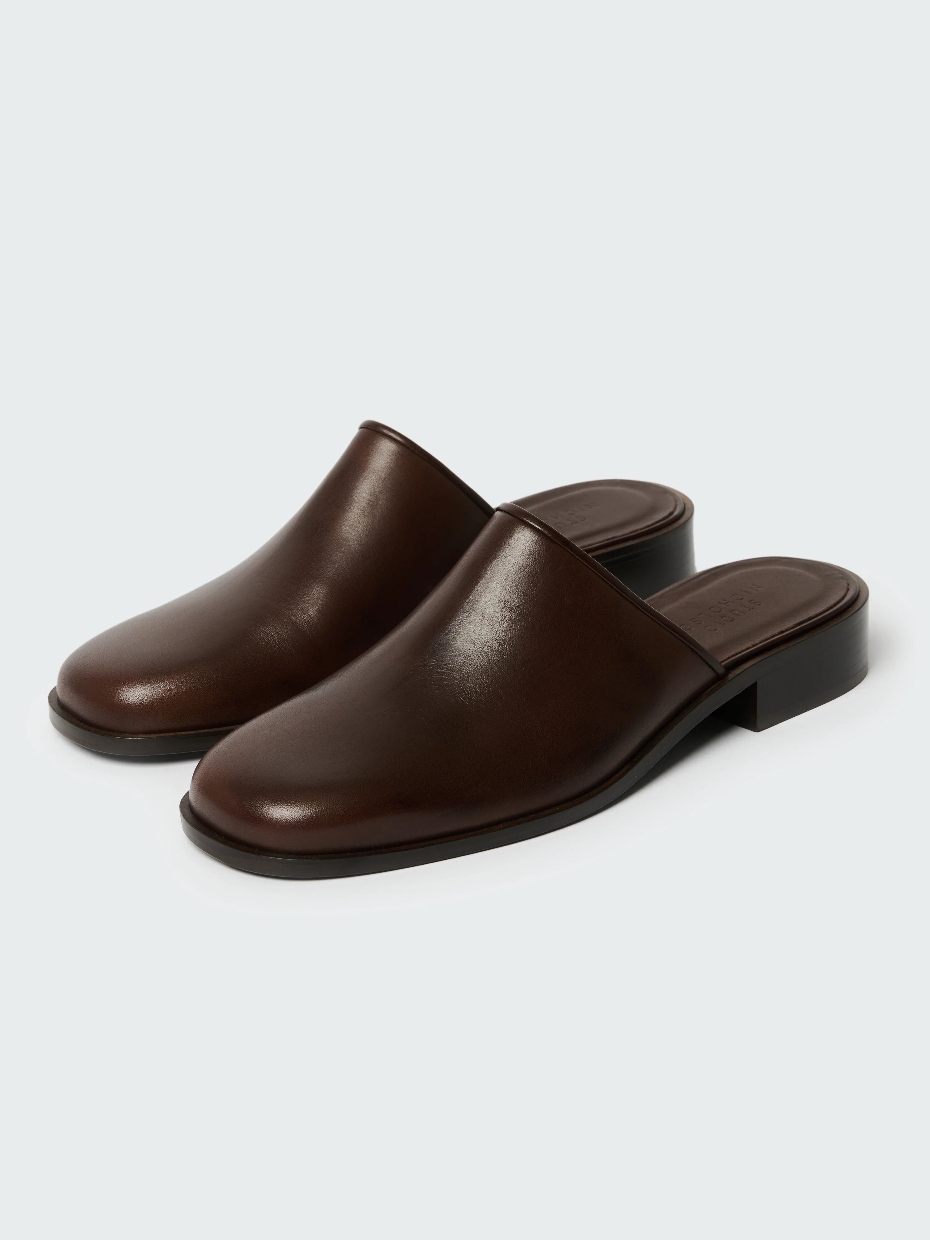 Studio Nicholson Barlow Snw Mule — Brown