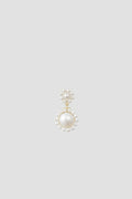 Sophie Bille Brahe Deux Jeanne Earrings — White