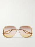 Chloé CH0404S-004 Sunglasses — Yellow