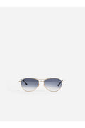 Matsuda M3139 Aviator Sunglasses — Gold