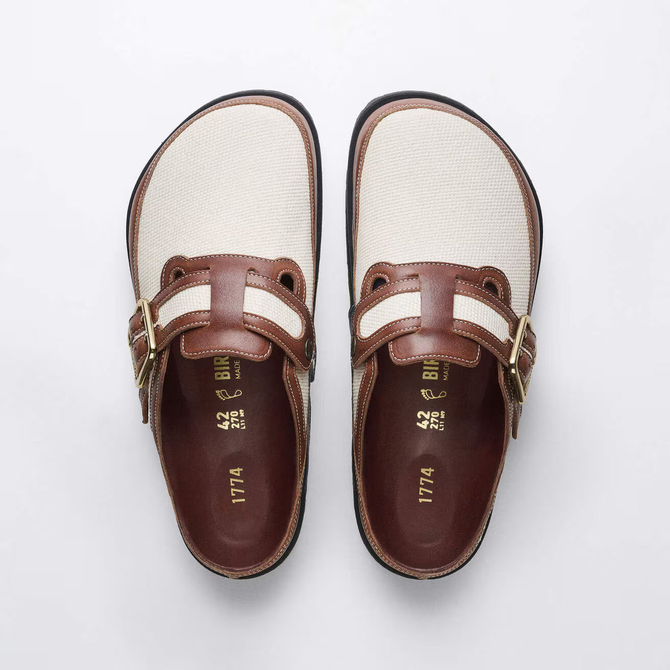 Birkenstock 1774 Boston Sandal — Brown