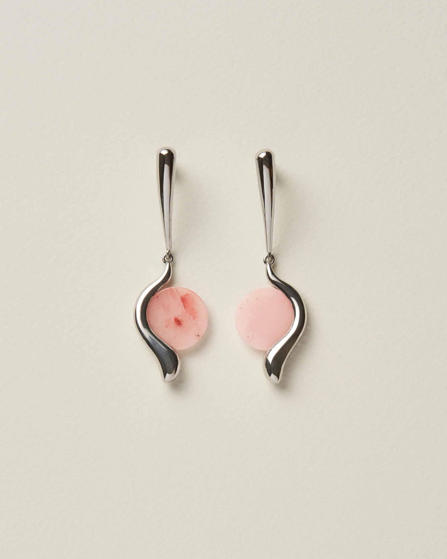 Panconesi Ascolto Aura Earrings — Pink