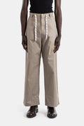 Balenciaga Cotton Twill Straight-Leg Chino Trousers — Beige