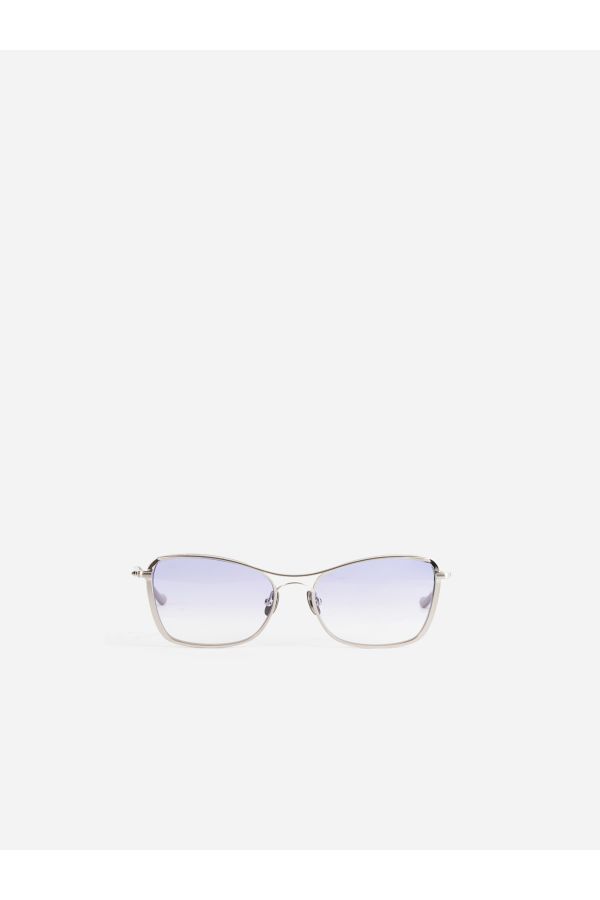 Matsuda M3147 Lavender Gradient Lenses Sunglasses — Silver