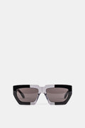 Gafas de sol oversize bicolor Maison AlaïA AA0102S-001 — Negro