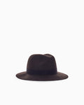 Giorgio Armani GM004156-AF28917 Wool Felt Fedora — Gray