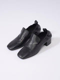 Studio Nicholson Leather Slip-On Loafer — Black