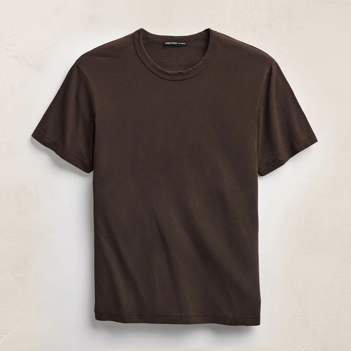 James Perse Crewneck Short-Sleeve T-Shirt — Brown