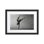 Arabesque Reach | Dance-Art Framed Poster #23 (17.5" H x 21.5" W)